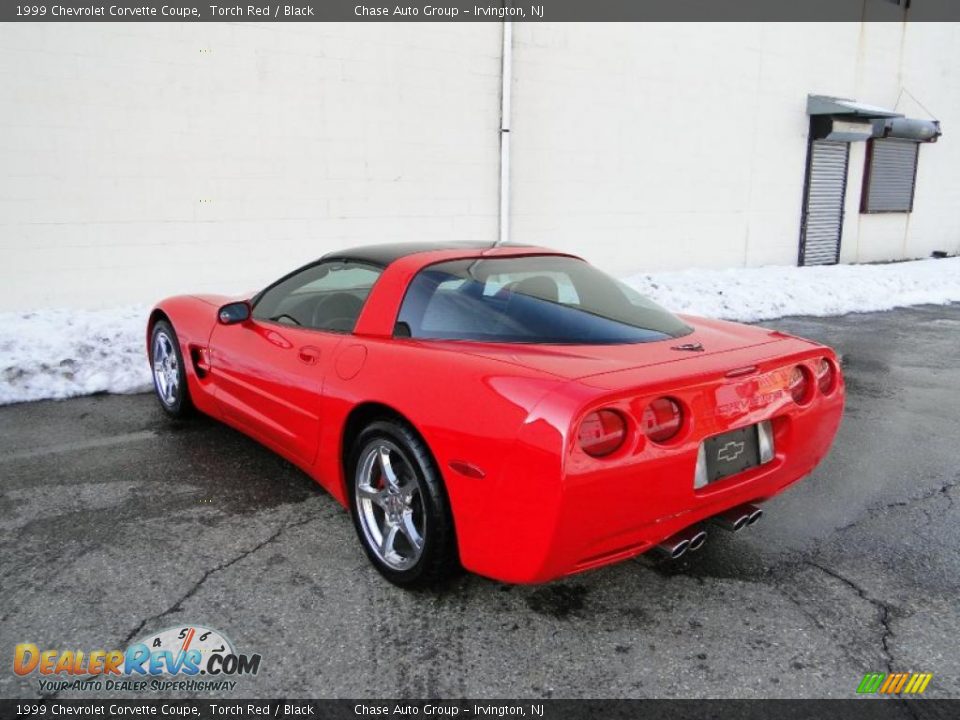 1999 Chevrolet Corvette Coupe Torch Red / Black Photo #10