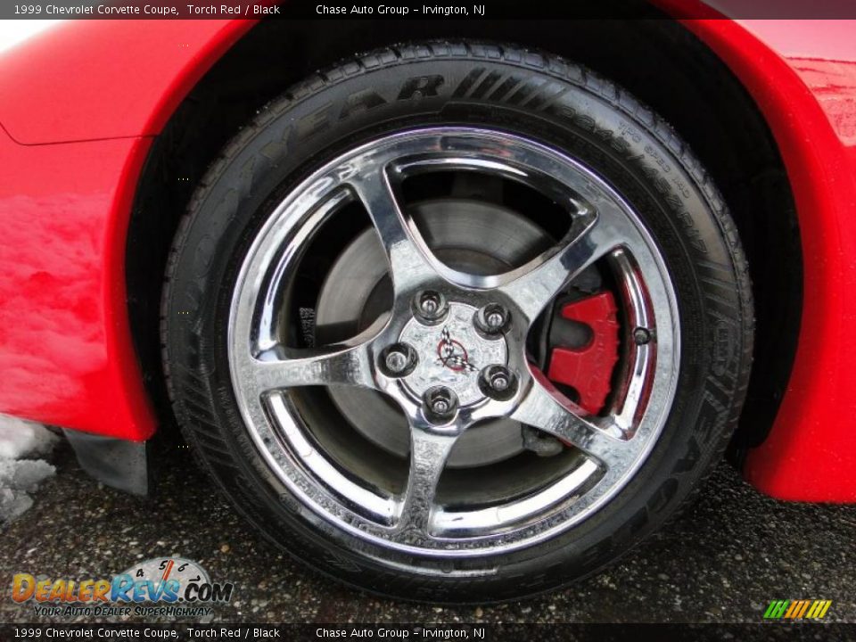 1999 Chevrolet Corvette Coupe Torch Red / Black Photo #14