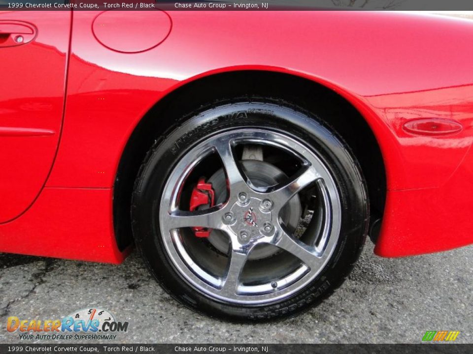 1999 Chevrolet Corvette Coupe Torch Red / Black Photo #15