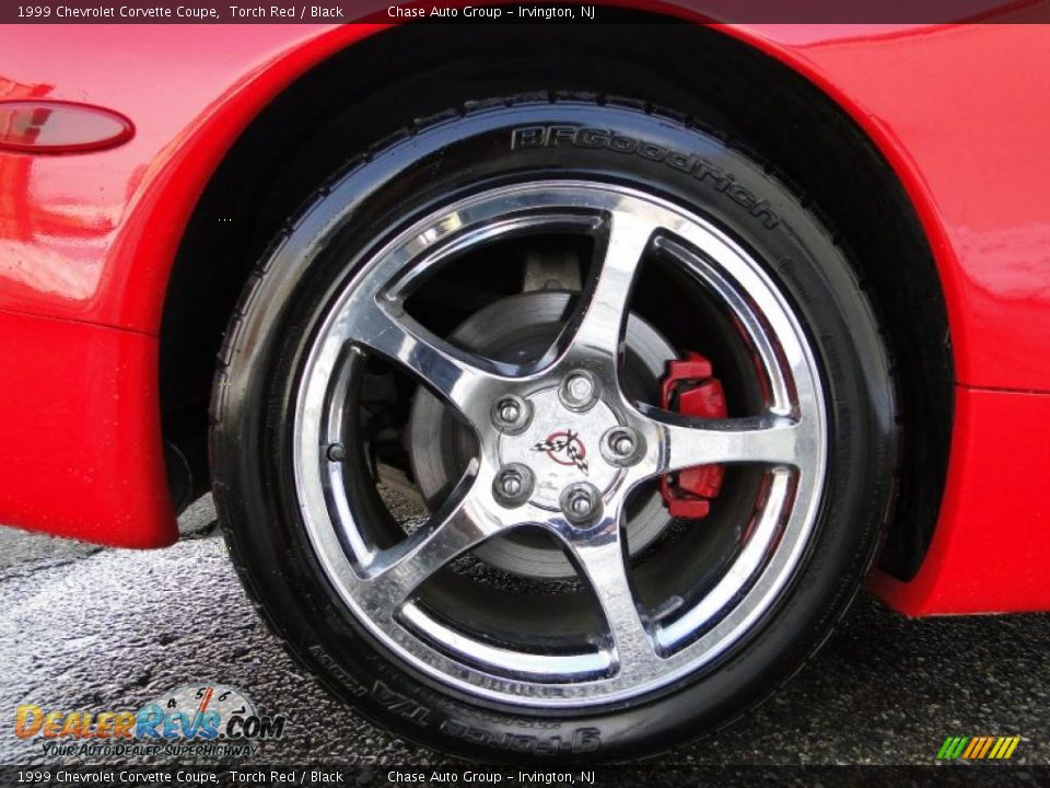 1999 Chevrolet Corvette Coupe Torch Red / Black Photo #17