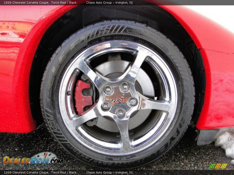 1999 Chevrolet Corvette Coupe Torch Red / Black Photo #18