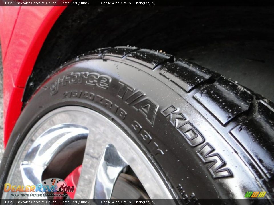 1999 Chevrolet Corvette Coupe Torch Red / Black Photo #21