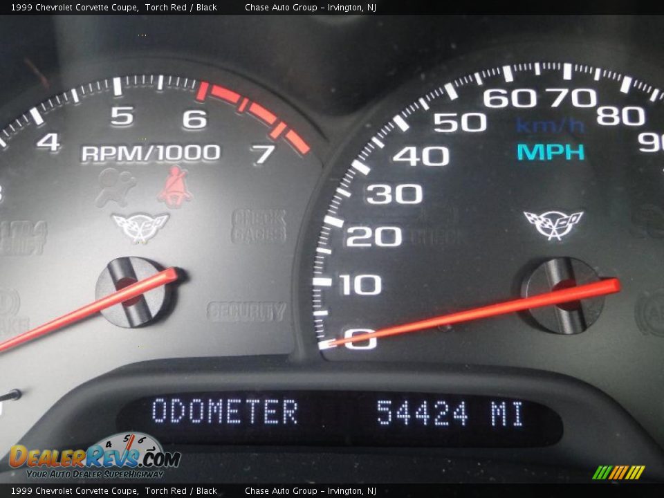 1999 Chevrolet Corvette Coupe Torch Red / Black Photo #30