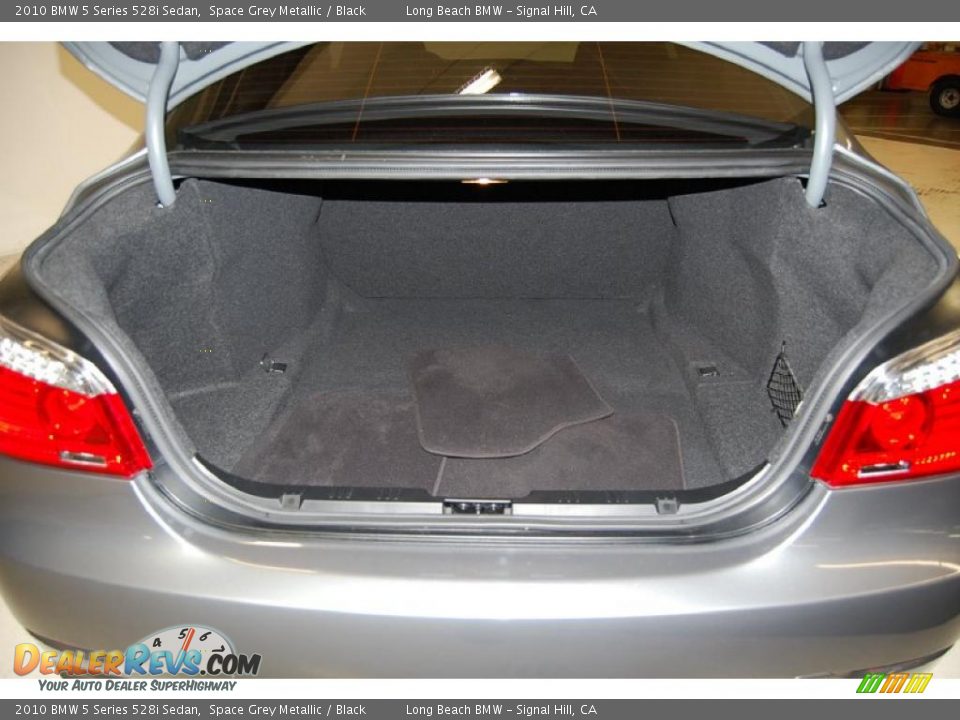 2010 BMW 5 Series 528i Sedan Space Grey Metallic / Black Photo #9