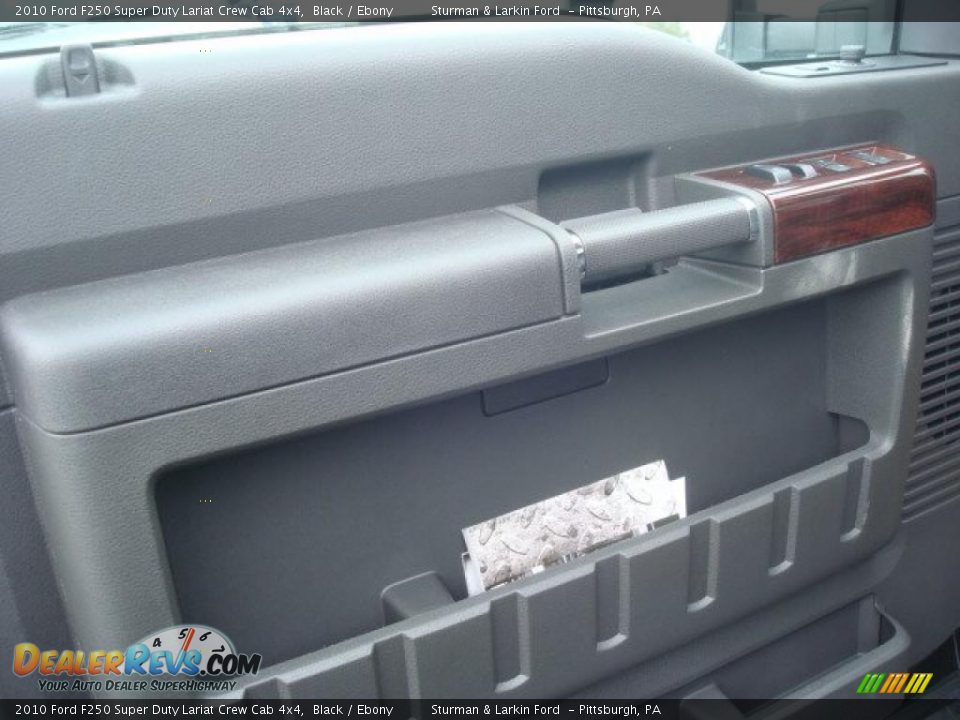2010 Ford F250 Super Duty Lariat Crew Cab 4x4 Black / Ebony Photo #17