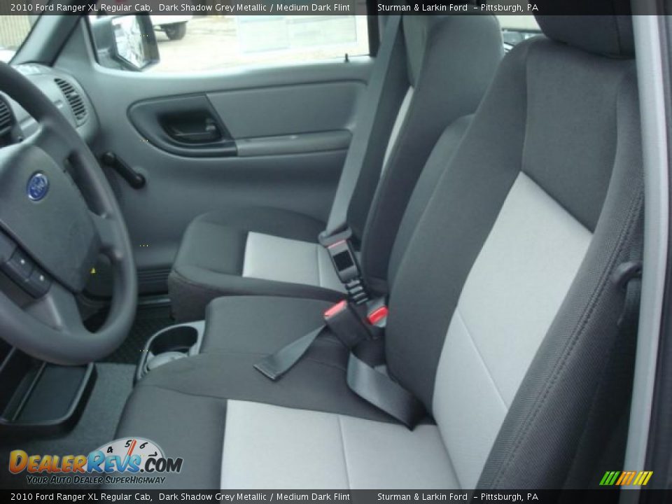 2010 Ford Ranger XL Regular Cab Dark Shadow Grey Metallic / Medium Dark Flint Photo #7