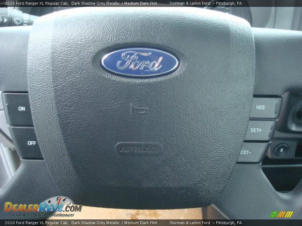 2010 Ford Ranger XL Regular Cab Dark Shadow Grey Metallic / Medium Dark Flint Photo #8