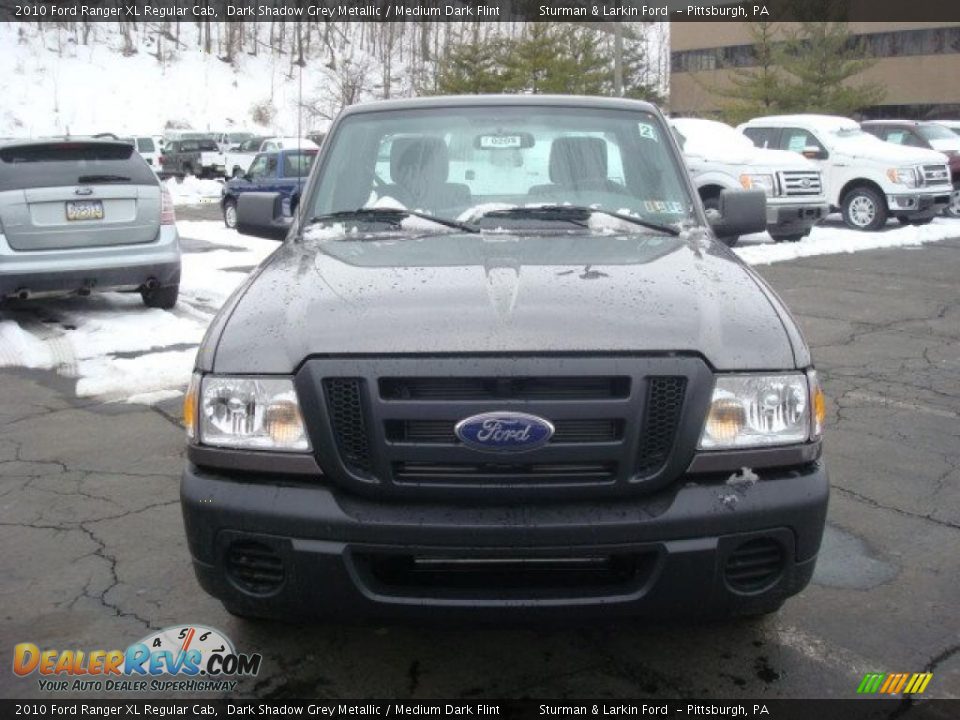 2010 Ford Ranger XL Regular Cab Dark Shadow Grey Metallic / Medium Dark Flint Photo #11