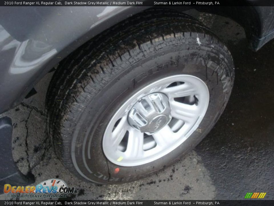 2010 Ford Ranger XL Regular Cab Dark Shadow Grey Metallic / Medium Dark Flint Photo #12