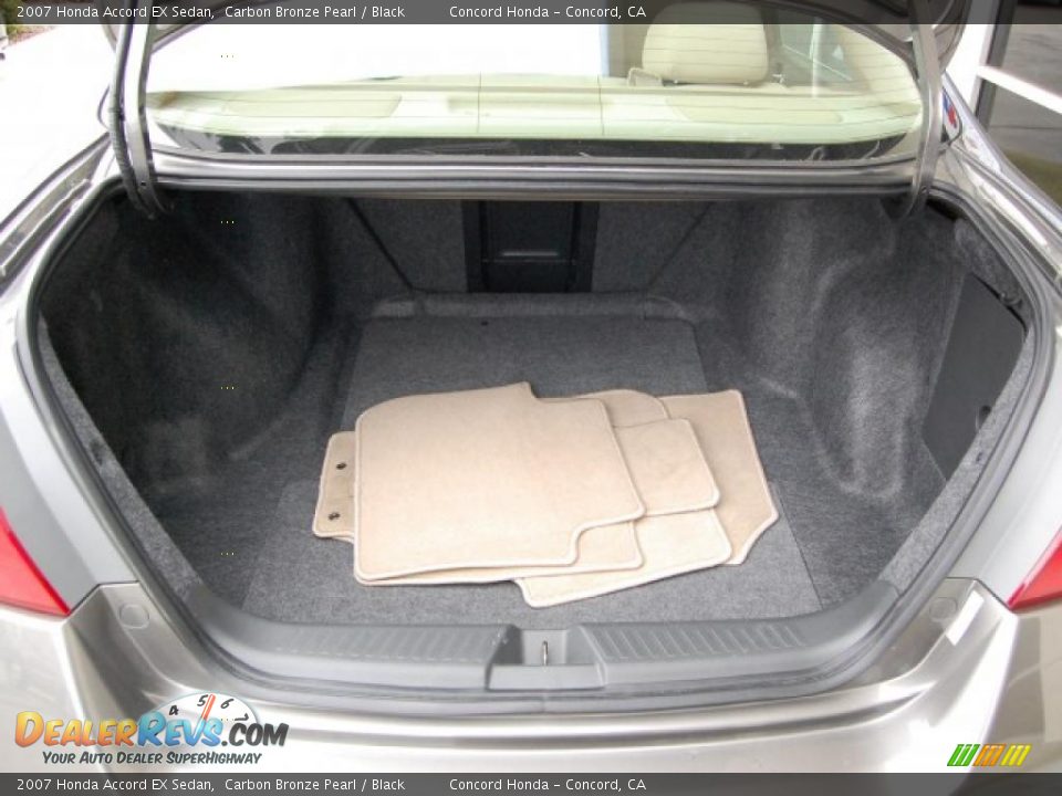 2007 Honda Accord EX Sedan Carbon Bronze Pearl / Black Photo #10