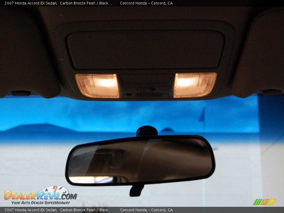 2007 Honda Accord EX Sedan Carbon Bronze Pearl / Black Photo #14