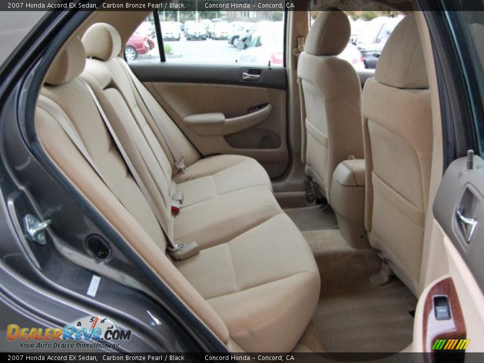2007 Honda Accord EX Sedan Carbon Bronze Pearl / Black Photo #15