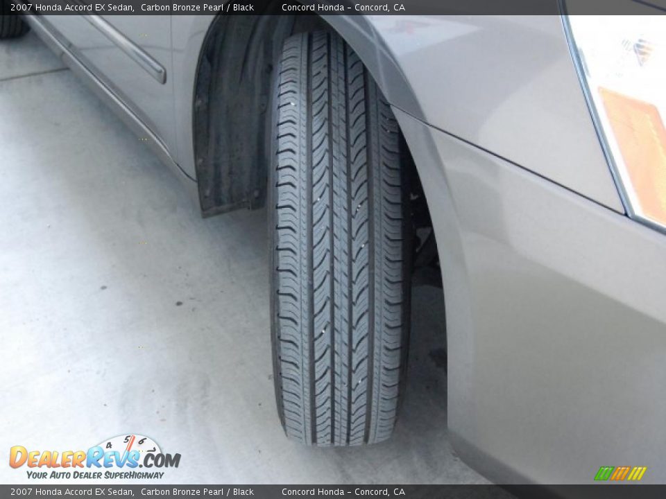 2007 Honda Accord EX Sedan Carbon Bronze Pearl / Black Photo #29