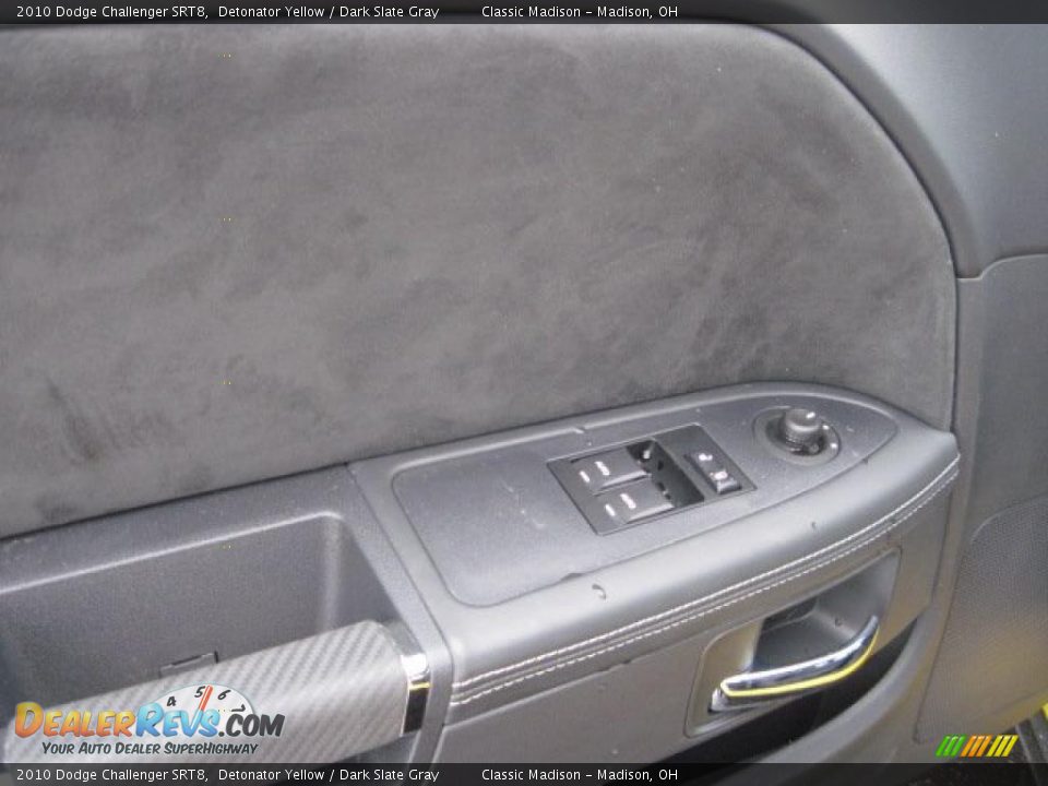 2010 Dodge Challenger SRT8 Detonator Yellow / Dark Slate Gray Photo #6