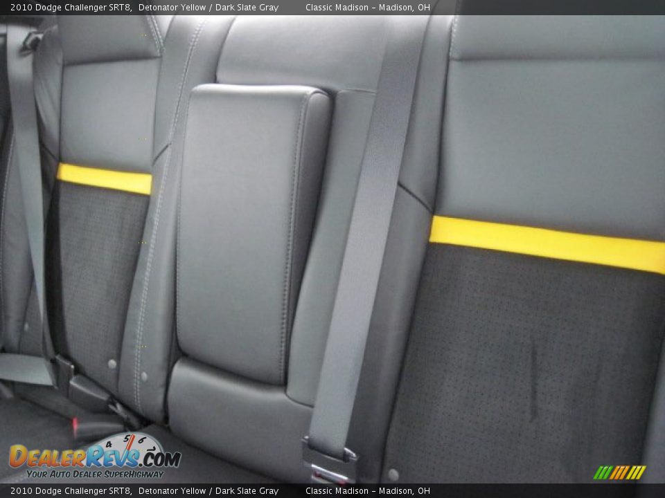 2010 Dodge Challenger SRT8 Detonator Yellow / Dark Slate Gray Photo #8