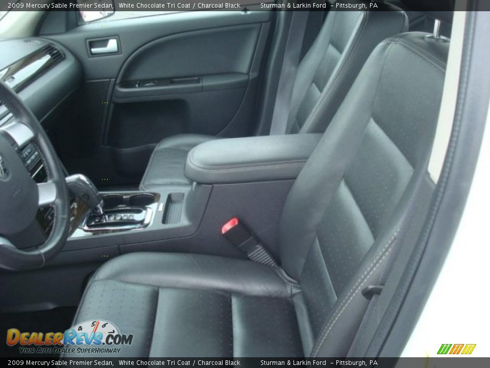 2009 Mercury Sable Premier Sedan White Chocolate Tri Coat / Charcoal Black Photo #7