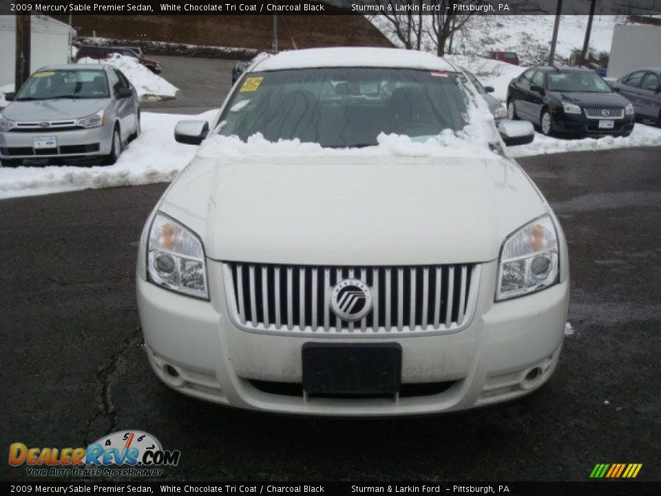 2009 Mercury Sable Premier Sedan White Chocolate Tri Coat / Charcoal Black Photo #11