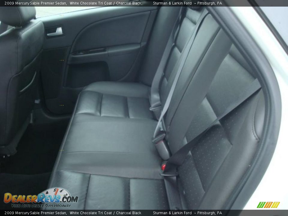 2009 Mercury Sable Premier Sedan White Chocolate Tri Coat / Charcoal Black Photo #13