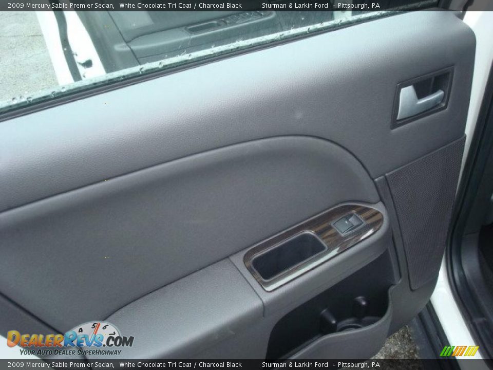 2009 Mercury Sable Premier Sedan White Chocolate Tri Coat / Charcoal Black Photo #15
