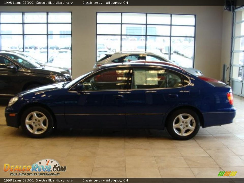 1998 Lexus GS 300 Spectra Blue Mica / Ivory Photo #1