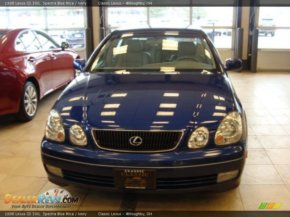 1998 Lexus GS 300 Spectra Blue Mica / Ivory Photo #4