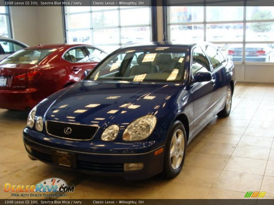 1998 Lexus GS 300 Spectra Blue Mica / Ivory Photo #5