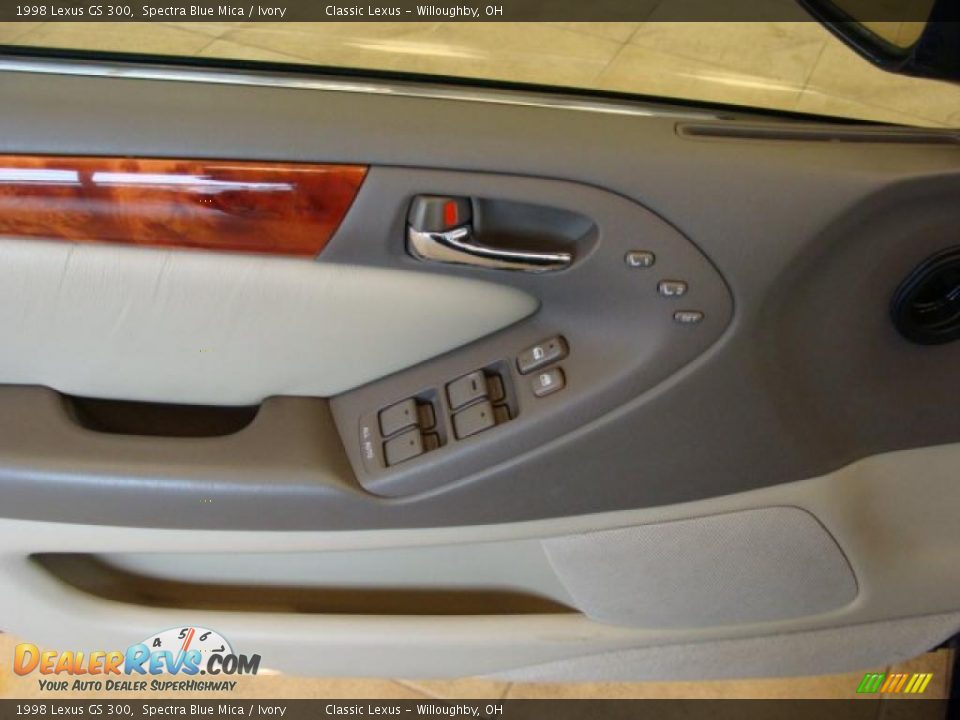 1998 Lexus GS 300 Spectra Blue Mica / Ivory Photo #6