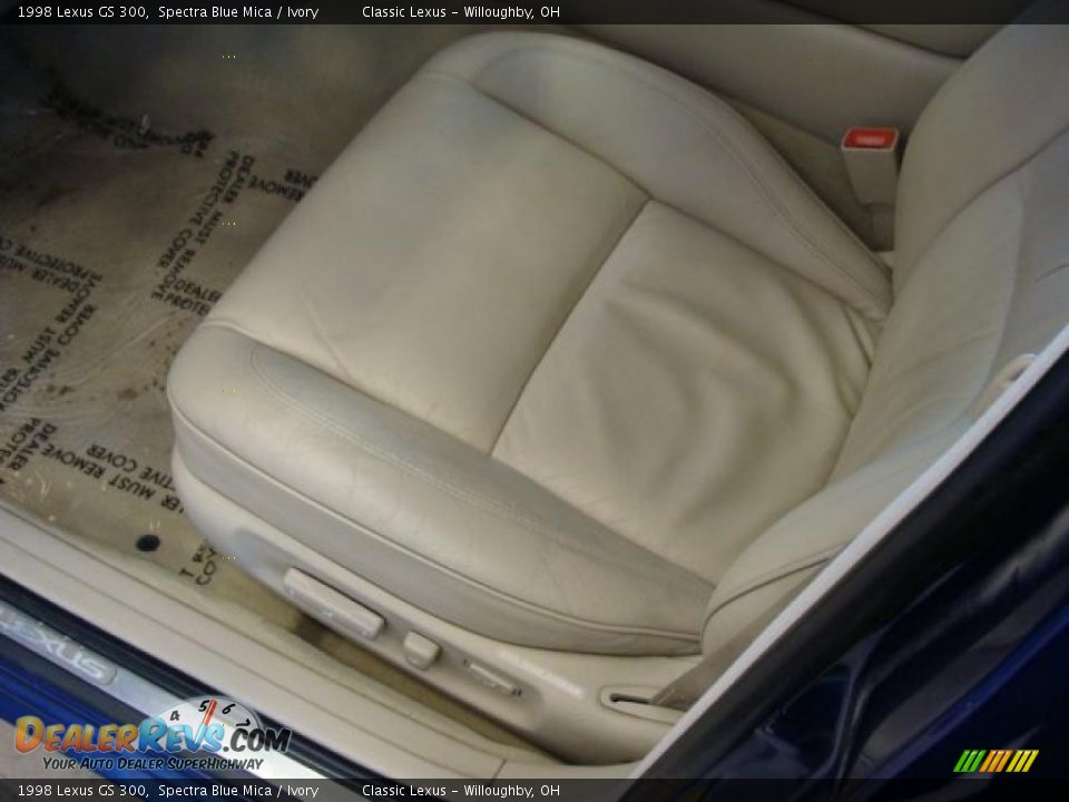 1998 Lexus GS 300 Spectra Blue Mica / Ivory Photo #9