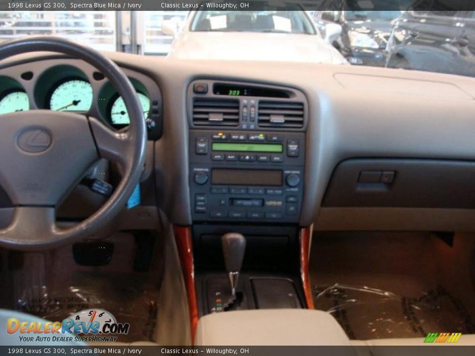 1998 Lexus GS 300 Spectra Blue Mica / Ivory Photo #13