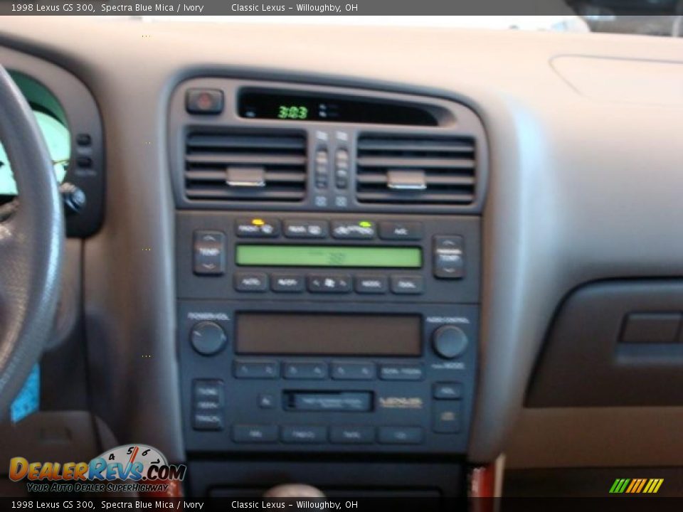 1998 Lexus GS 300 Spectra Blue Mica / Ivory Photo #14