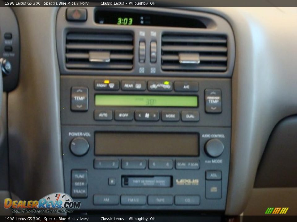 1998 Lexus GS 300 Spectra Blue Mica / Ivory Photo #15