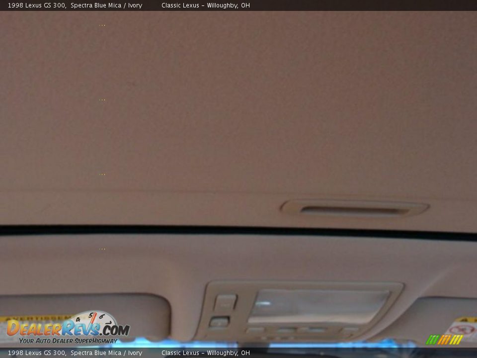 1998 Lexus GS 300 Spectra Blue Mica / Ivory Photo #16