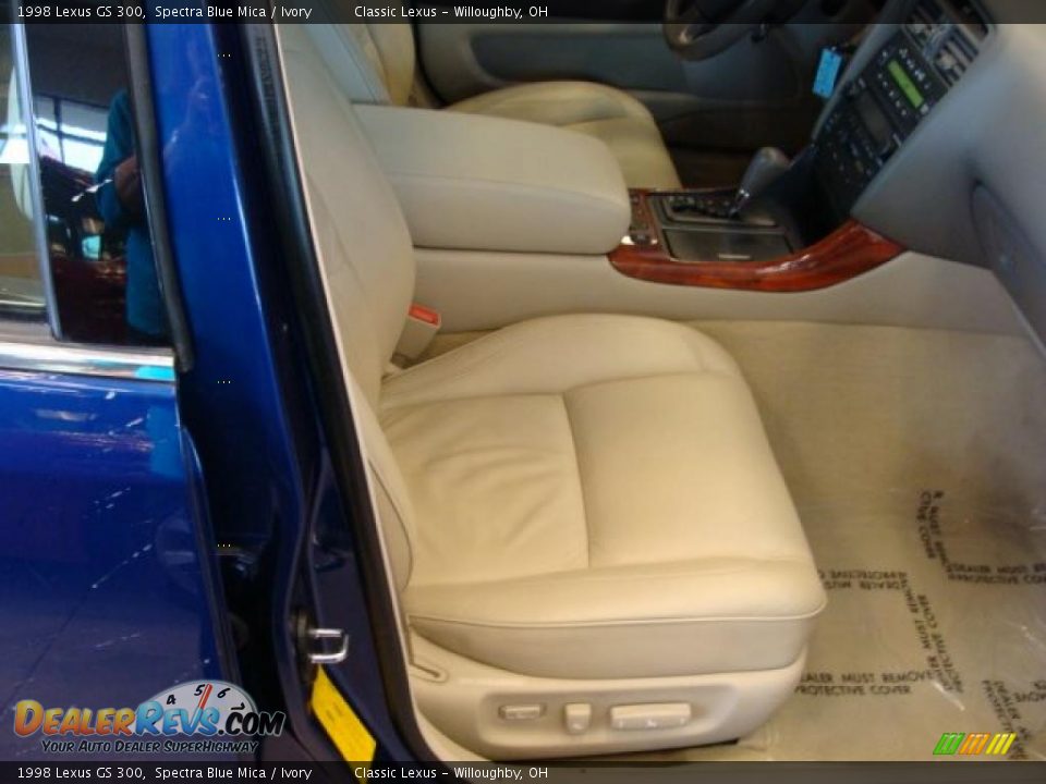 1998 Lexus GS 300 Spectra Blue Mica / Ivory Photo #18