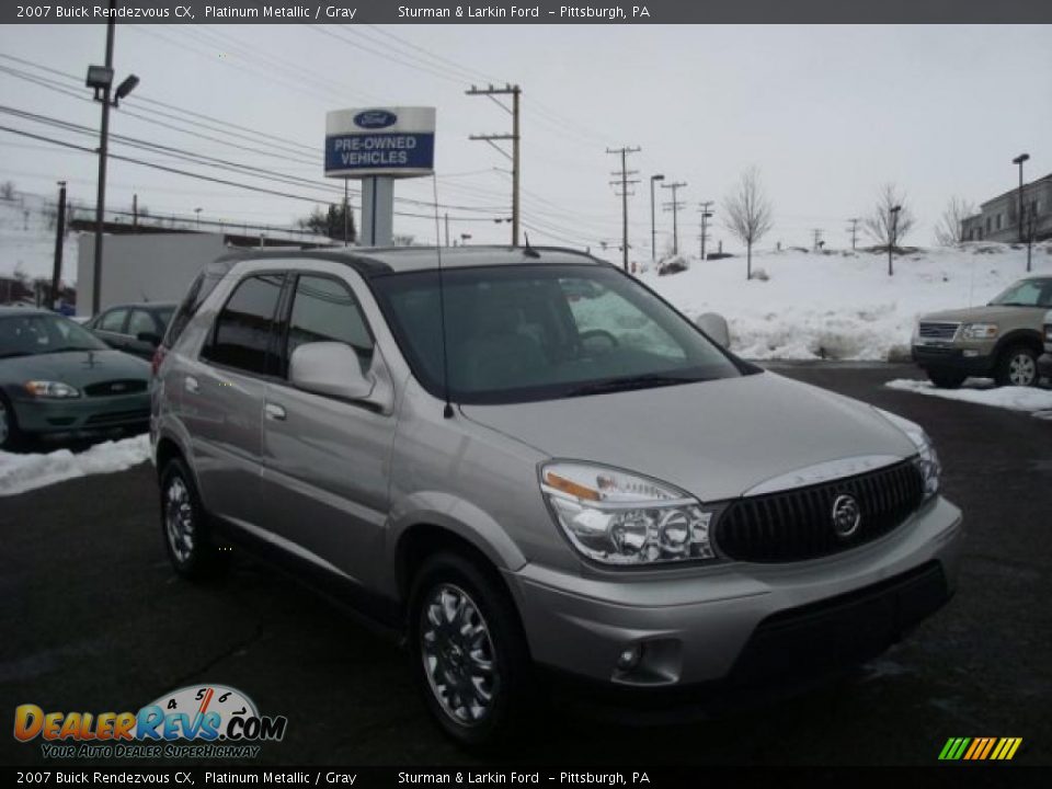 2007 Buick Rendezvous CX Platinum Metallic / Gray Photo #1