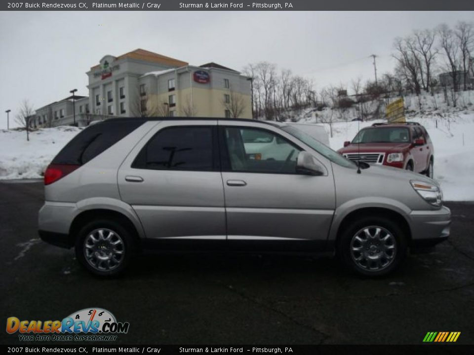 2007 Buick Rendezvous CX Platinum Metallic / Gray Photo #2