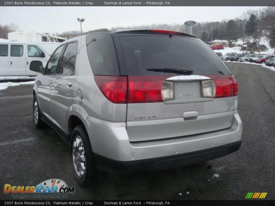 2007 Buick Rendezvous CX Platinum Metallic / Gray Photo #5