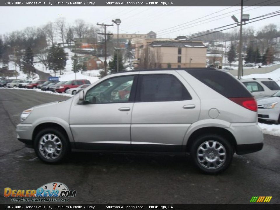 2007 Buick Rendezvous CX Platinum Metallic / Gray Photo #6