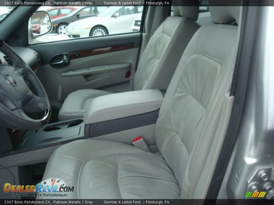 2007 Buick Rendezvous CX Platinum Metallic / Gray Photo #7