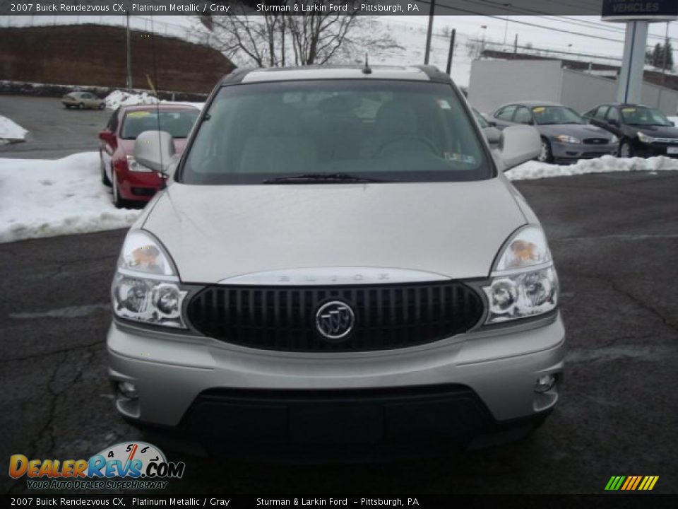 2007 Buick Rendezvous CX Platinum Metallic / Gray Photo #11
