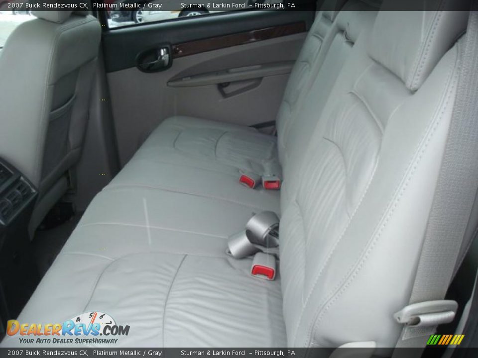2007 Buick Rendezvous CX Platinum Metallic / Gray Photo #13