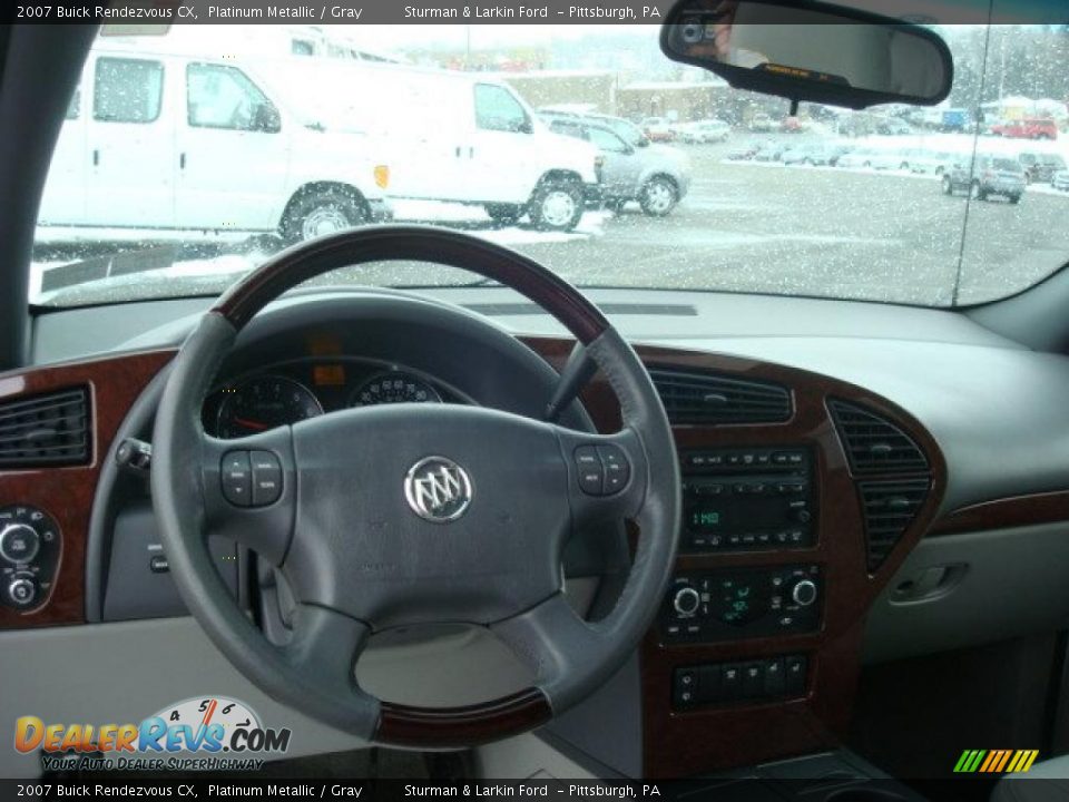 2007 Buick Rendezvous CX Platinum Metallic / Gray Photo #14