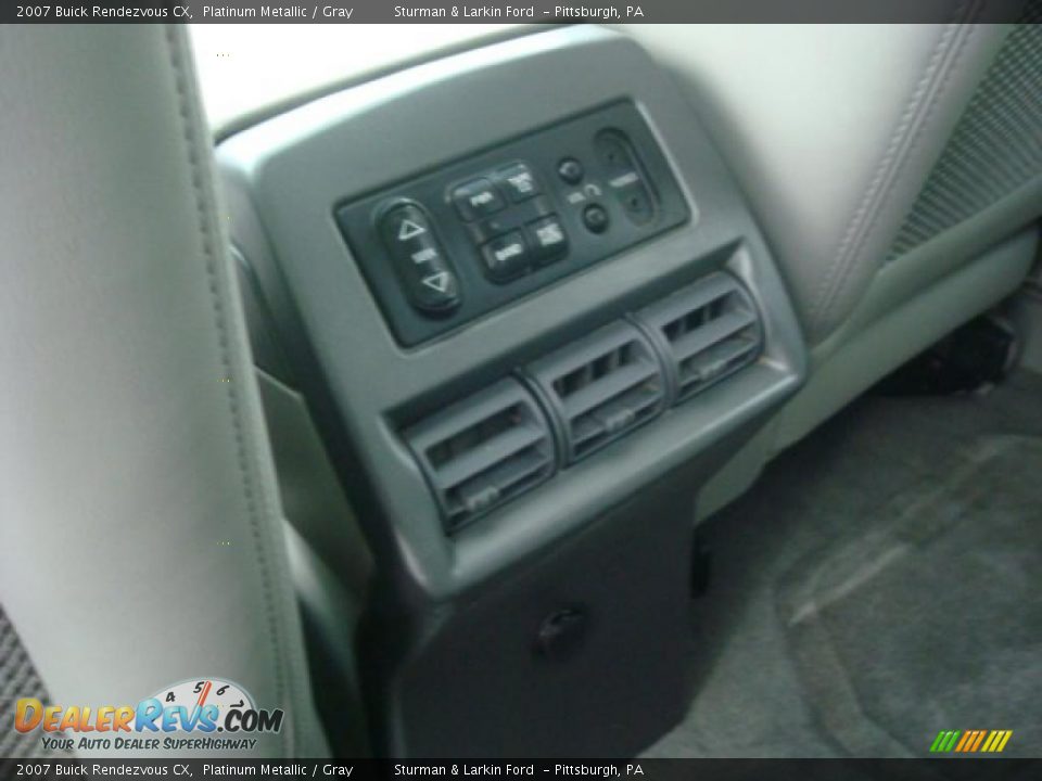 2007 Buick Rendezvous CX Platinum Metallic / Gray Photo #15