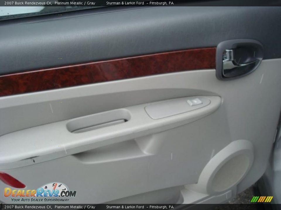 2007 Buick Rendezvous CX Platinum Metallic / Gray Photo #16