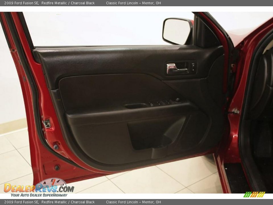 2009 Ford Fusion SE Redfire Metallic / Charcoal Black Photo #8