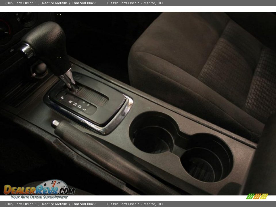 2009 Ford Fusion SE Redfire Metallic / Charcoal Black Photo #14