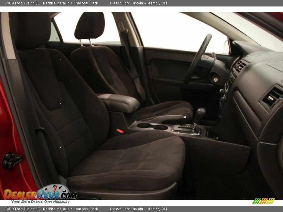 2009 Ford Fusion SE Redfire Metallic / Charcoal Black Photo #16
