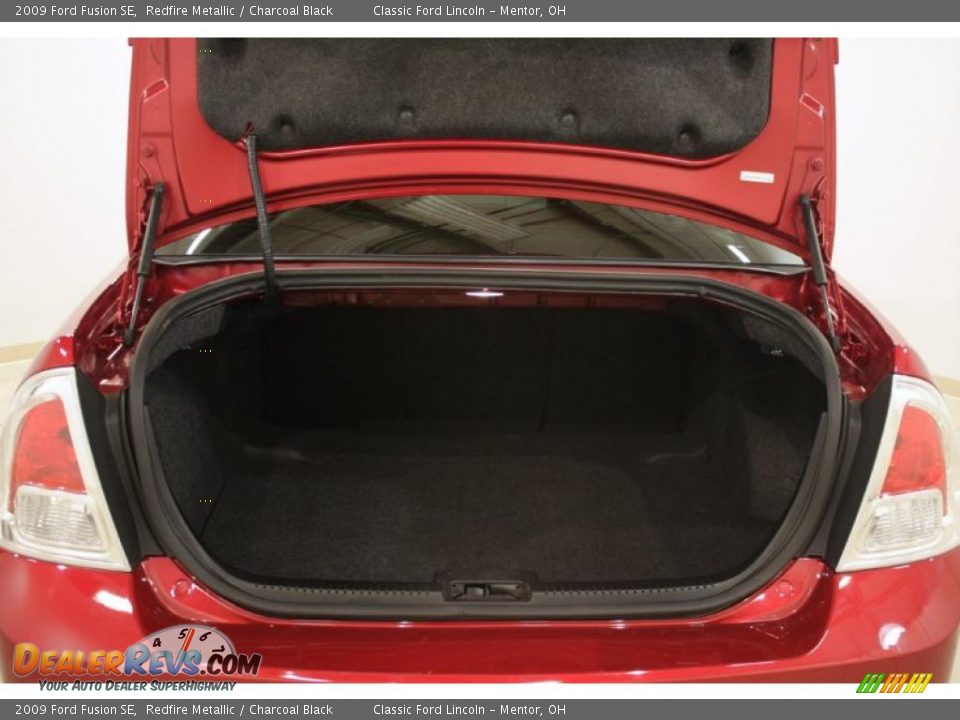 2009 Ford Fusion SE Redfire Metallic / Charcoal Black Photo #20