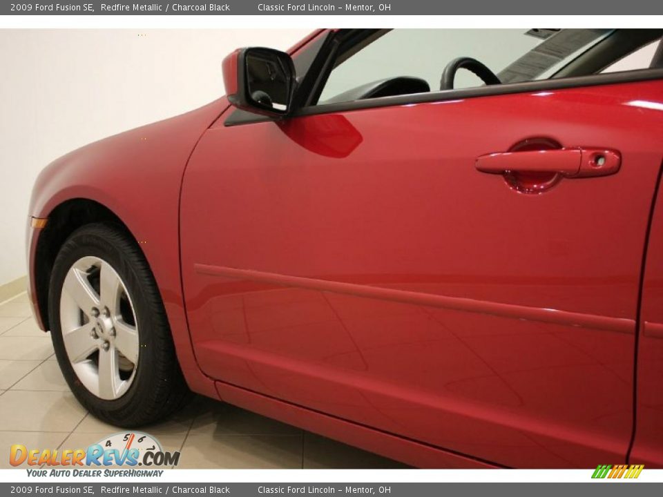 2009 Ford Fusion SE Redfire Metallic / Charcoal Black Photo #22