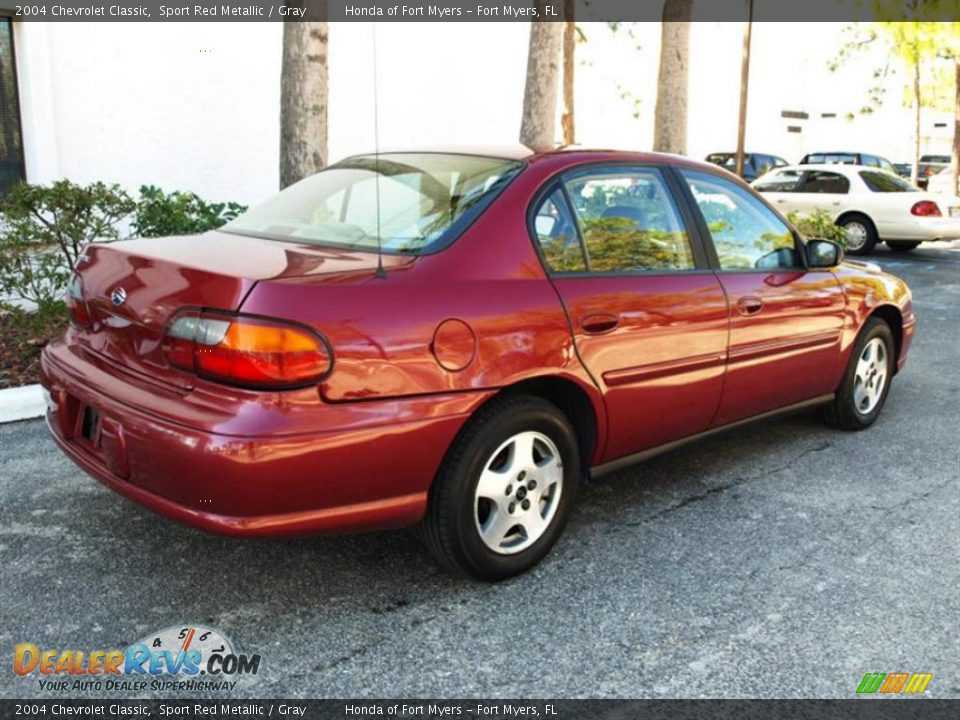 2004 Chevrolet Classic Sport Red Metallic / Gray Photo #3