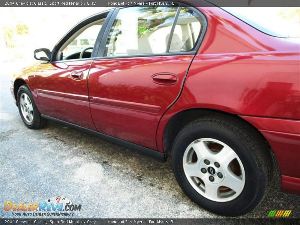 2004 Chevrolet Classic Sport Red Metallic / Gray Photo #6